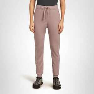 Merino Wool Joggers Women's Size S L Tapered Legs Pockets Cozy